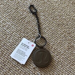 Lululemon Olive Keychain